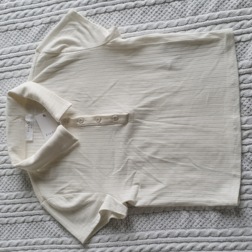 Elodie Womens Small Cream Shirt